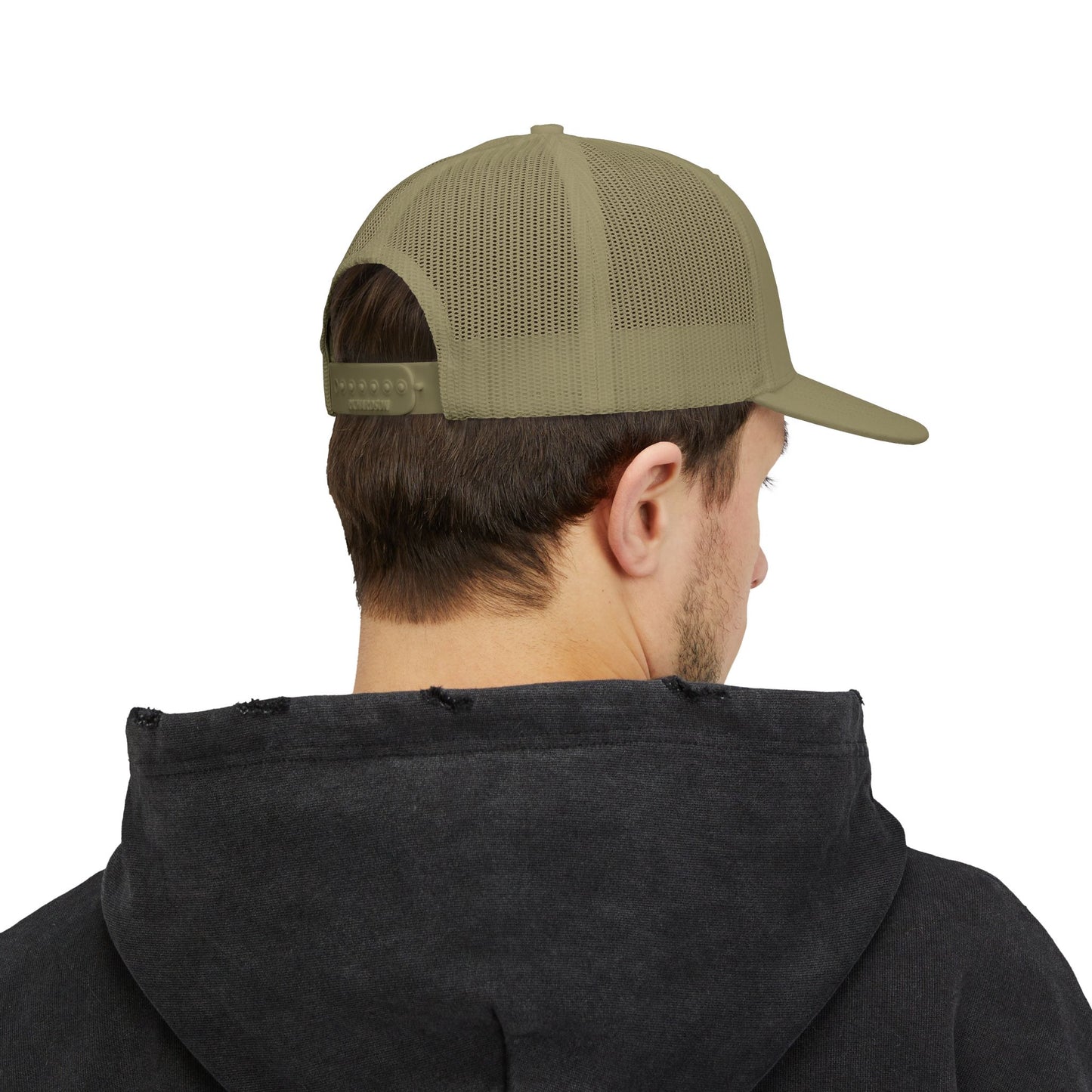Embroidered Trucker Cap — "Don't Forget To Have Fun" Patch