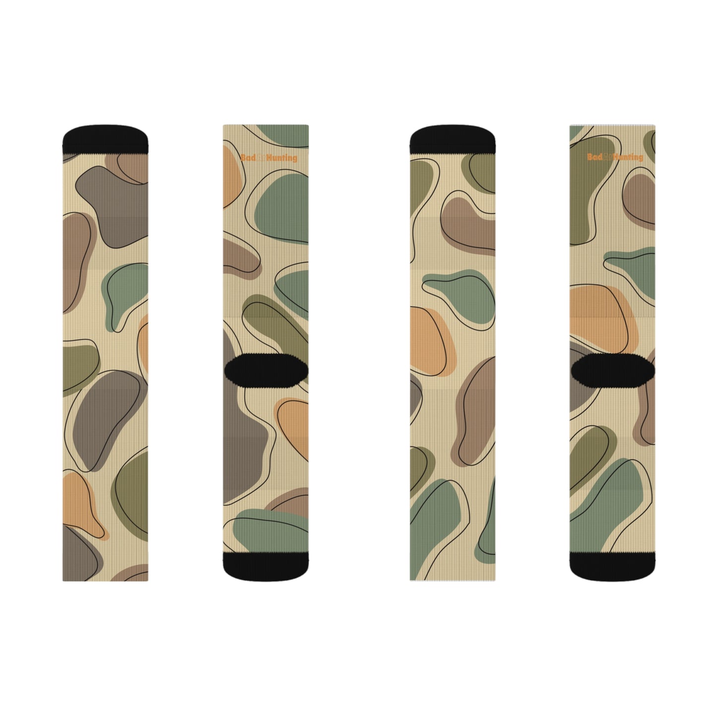 Old School Camo Socks