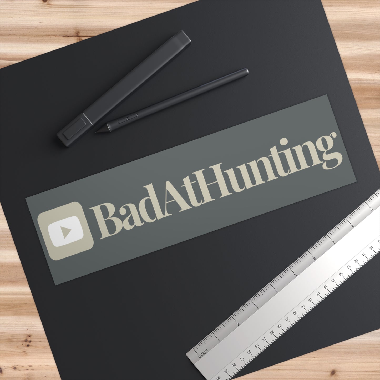 BadAtHunting Bumper Sticker